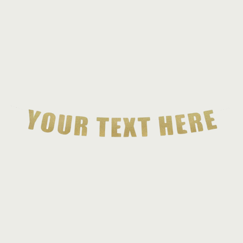 Custom Text Banner!